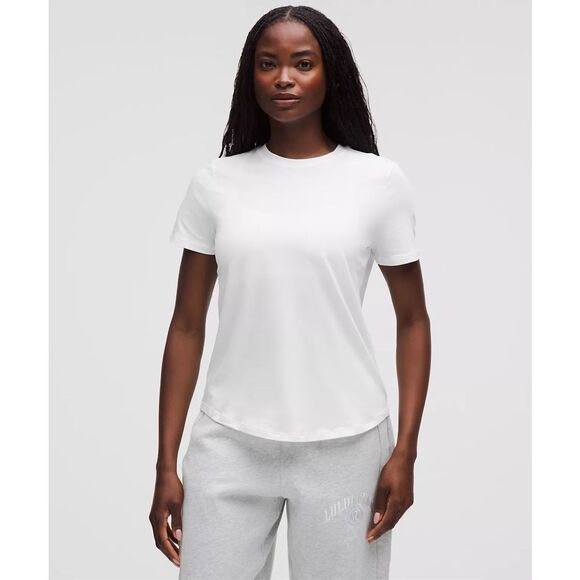 Lululemon Love Crewneck T-Shirt White Size 8 - Picture 2 of 9